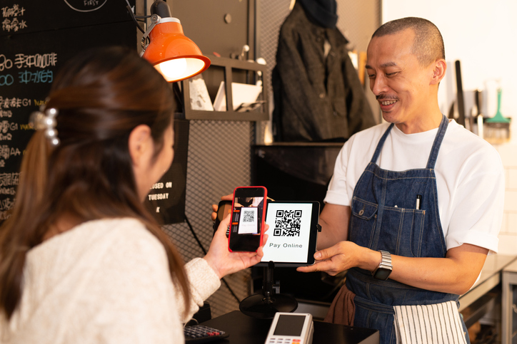 scanning qr for payment