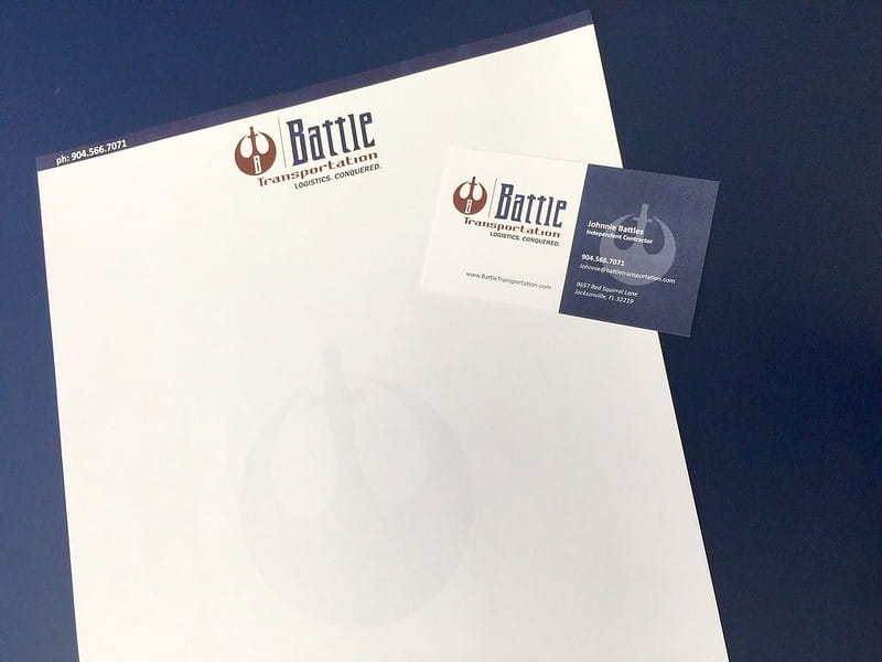 Custom printed Stationary and Business Card