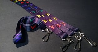 Lanyards created specifically for promotions