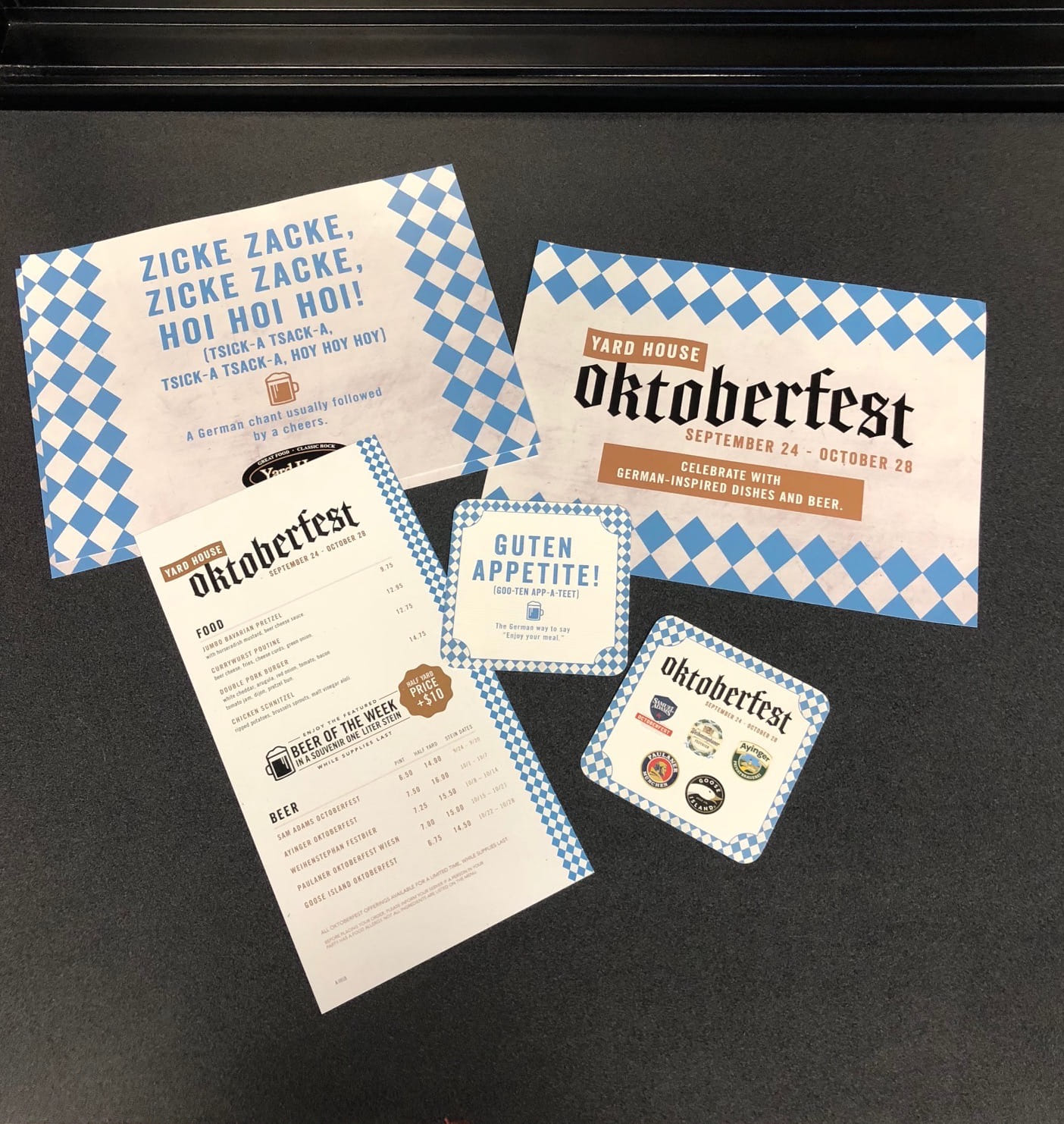 Oktoberfest Kit for mailing and advertising