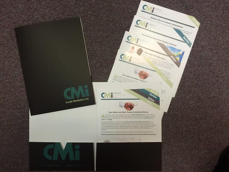 Financial brochures for credit mediators